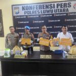 Dua Lokasi, Satu Hari: 21 Paket Sabu Diamankan Polisi di Luwu Utara