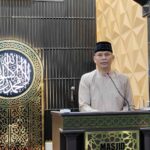 Wakapolres Luwu Utara Sampaikan Pesan Kamtibmas pada Shalat Tarawih Perdana di Masjid Al-Ikhlas