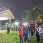 Antisipasi Gangguan Kamtibmas, Forkopimcam Baebunta Gelar Patroli Malam