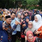 Penuh Kehangatan, Intip Keseruan Disporapar Luwu Utara Ber Halalbihalal Bersama Bupati