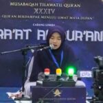 Tampil Pertama di Final Qira’at Murattal, Lantunan Syahdu Latifatul Isyaroh Pukau Penonton MTQ XXXIV Sulsel