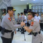 Kapolda Sulsel Pimpin Upacara Penyerahan Jabatan Karolog Polda Sulsel dalam Rangka Purna Tugas