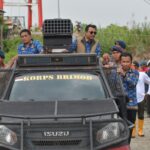 Bupati Luwu Utara Gandeng Batalyon D Pelopor Brimob Polda Sulsel Bantu Korban Banjir di Beringin Jaya