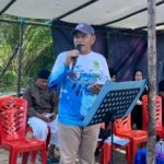Dukung Penjaringan Atlet Daerah, Kadisporapar Lutra Buka Turnamen Bola Voli Putri di Desa Lampuawa