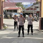 Pastikan Kesiapan Personel, Kasi Propam Polres Luwu Utara Pimpin Apel Serah Terima Piket Fungsi