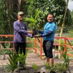 Hijaukan Bumi, BPJS Ketenagakerjaan Luwu Utara Tanam Pohon di Area Wisata Air Panas Pincara
