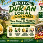 Festival Durian Lokal Luwu Utara Segera Digelar, Hadirkan Kontes Berhadiah Jutaan hingga Coaching Clinic
