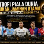 Trofi Piala Dunia Bukan Jaminan Utama Pemain Bisa Raih Ballon d’Or
