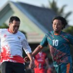 BUPATI-KAPOLRES KOMPAK TUMBANGKAN TUAN RUMAH USAI UPACARA PEMBUKAAN RANGKAIAN HUT RI TINGKAT KECAMATAN SEKO