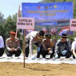 Kapolda Sulsel Hadiri Penanaman Serentak Bawang Putih dan Ground Breaking Gudang Ketahanan Pangan Polri, Dukung Percepatan Swasembada Nasional