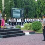 Kapolda Sulsel Pimpin Apel Pagi dan Laporan Kenaikan Pangkat Pengabdian Karo Log Polda Sulsel