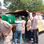 Ipda Sididi Saad Melayat ke Rumah Duka dan Kawal Pemakaman Warga Dusun Kalatteong