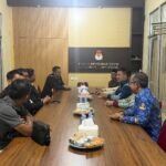 Kapolres Luwu Utara Silaturahmi dengan KPU, Perkuat Sinergi Jaga Kamtibmas